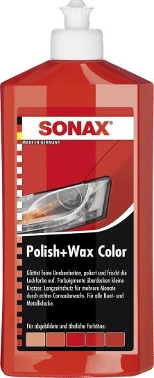 Polish +Wax Color Red
