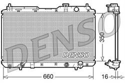 Радіатор двигуна Denso DRM40010