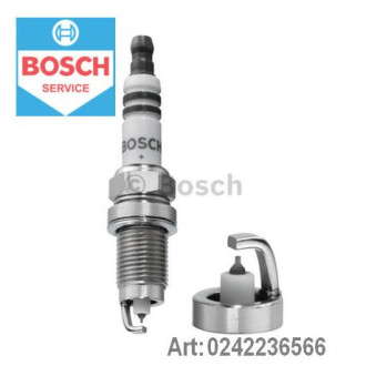 Свічка запалювання Bosch 0242236566