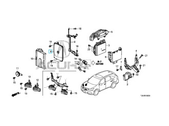 Блок керування ДВЗ HONDA/ACURA HONDA/ACURA 378205J6R76