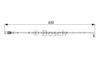 Датчик зносу гальмівних колодок Bosch