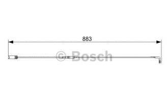 Датчик зносу гальмівних колодок Bosch