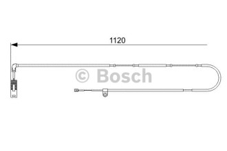 Датчик зносу гальмівних колодок Bosch