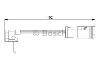 Датчик зносу гальмівних колодок Bosch