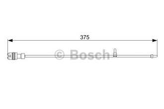 Датчик зносу гальмівних колодок Bosch