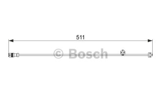 Датчик зносу гальмівних колодок Bosch