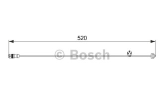 Датчик зносу гальмівних колодок Bosch