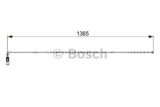 Датчик зносу гальмівних колодок Bosch