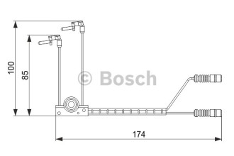 Датчик зносу гальмівних колодок Bosch