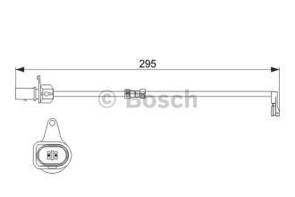 Датчик зносу гальмівних колодок Bosch