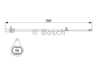 Датчик зносу гальмівних колодок Bosch