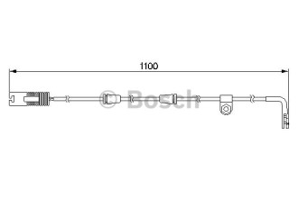 Датчик зносу гальмівних колодок Bosch