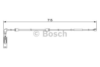 Датчик зносу гальмівних колодок Bosch