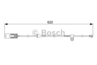 Датчик зносу гальмівних колодок Bosch