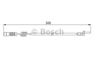 Датчик зносу гальмівних колодок Bosch