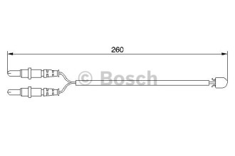 Датчик зносу гальмівних колодок Bosch