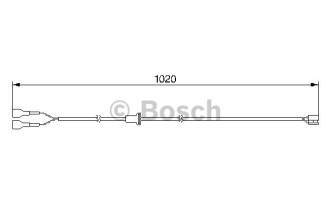 Датчик зносу гальмівних колодок Bosch