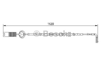 Датчик зносу гальмівних колодок Bosch