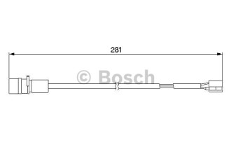 Датчик зносу гальмівних колодок Bosch