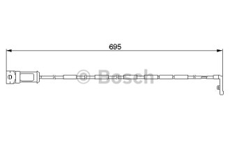 Датчик зносу гальмівних колодок Bosch