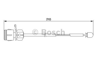 Датчик зносу гальмівних колодок Bosch