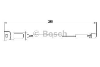 Датчик зносу гальмівних колодок Bosch