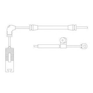 Датчик зносу гальмівних колодок Delphi