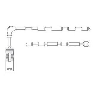 Датчик зносу гальмівних колодок Delphi