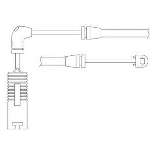 Датчик зносу гальмівних колодок Delphi