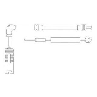 Датчик зносу гальмівних колодок Delphi