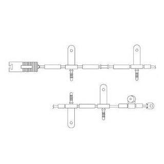 Датчик зносу гальмівних колодок Delphi