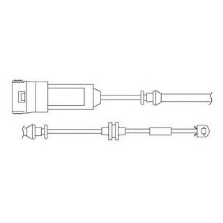 Датчик зносу гальмівних колодок Delphi