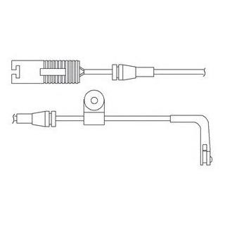 Датчик зносу гальмівних колодок Delphi