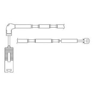 Датчик зносу гальмівних колодок Delphi