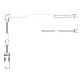 Датчик зносу гальмівних колодок Delphi