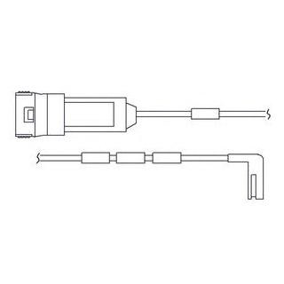 Датчик зносу гальмівних колодок Delphi