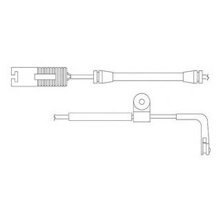 Датчик зносу гальмівних колодок Delphi