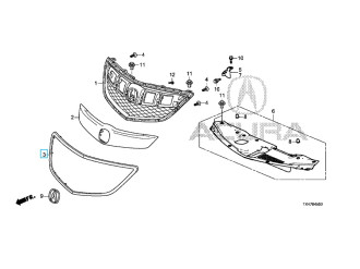 Молдинг решітки радіатора HONDA/ACURA 71123TX4A01