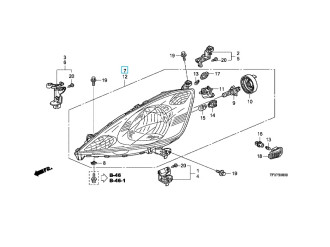 Фара передня права HONDA/ACURA 33100TF0G01