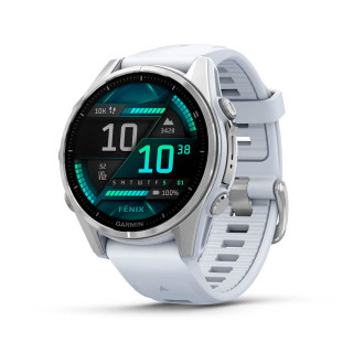 Смарт-годинник GARMIN Fenix 8 AMOLED, Glass, BareSS/Whitestone, WhitestoneBnd, GPS смарт-годинник