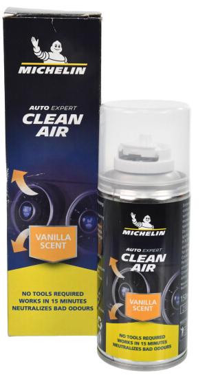 Очисник кондиціонера Нейтралізатор запаху спрей кондиціонера MICHELIN ваніль 150мл MICHELIN