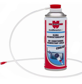 Очисник кондиціонера Пінний очисник, дезінфектор кондиціонера Starline 300мл WURTH