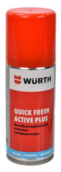 Очисник кондиціонера Нейтралізатор запаху спрей кондиціонера WURTH лимон 100мл WURTH