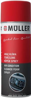 Очисник кондиціонера Пінний очисник, дезінфектор кондиціонера MULLER 400мл MULLER