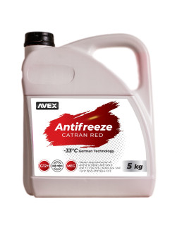 Антифриз AVEX Catran Red MEG