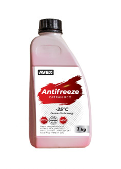 Антифриз AVEX Catran Red MEG