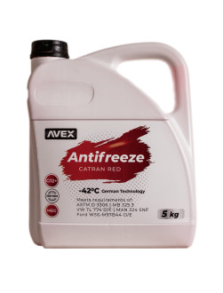 Антифриз AVEX Catran Red MEG