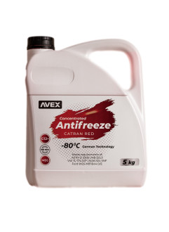 Антифриз AVEX Catran Red MEG