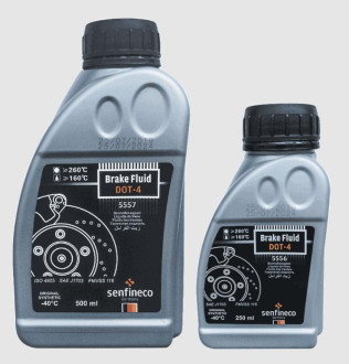 Гальмівна рідина BRAKE FLUID DOT 4 Senfineco