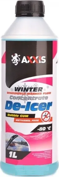 Омивач скла AXXIS WINTER Concentrate De Icer  Bubble Gum -80